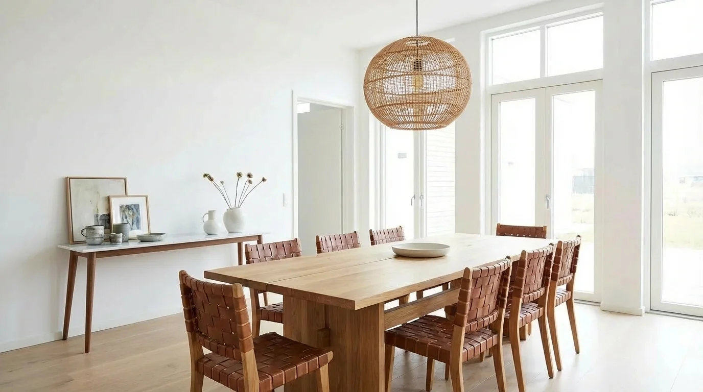 AI room makeover result — after redesign